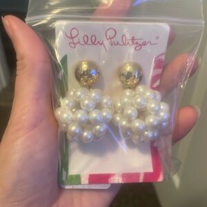 NWT Lilly Pulitzer Caliente clip on earrings